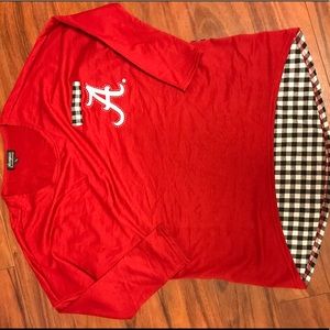 Oversized Alabama shirt